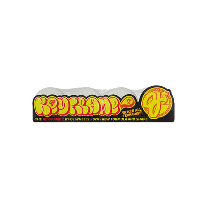 Ojs Wheels  Keyframe 2 White 87A 54mm