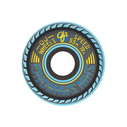 Ojs Wheels  Shim Sanbongi Mini Super Juice Blue 78A 55mm