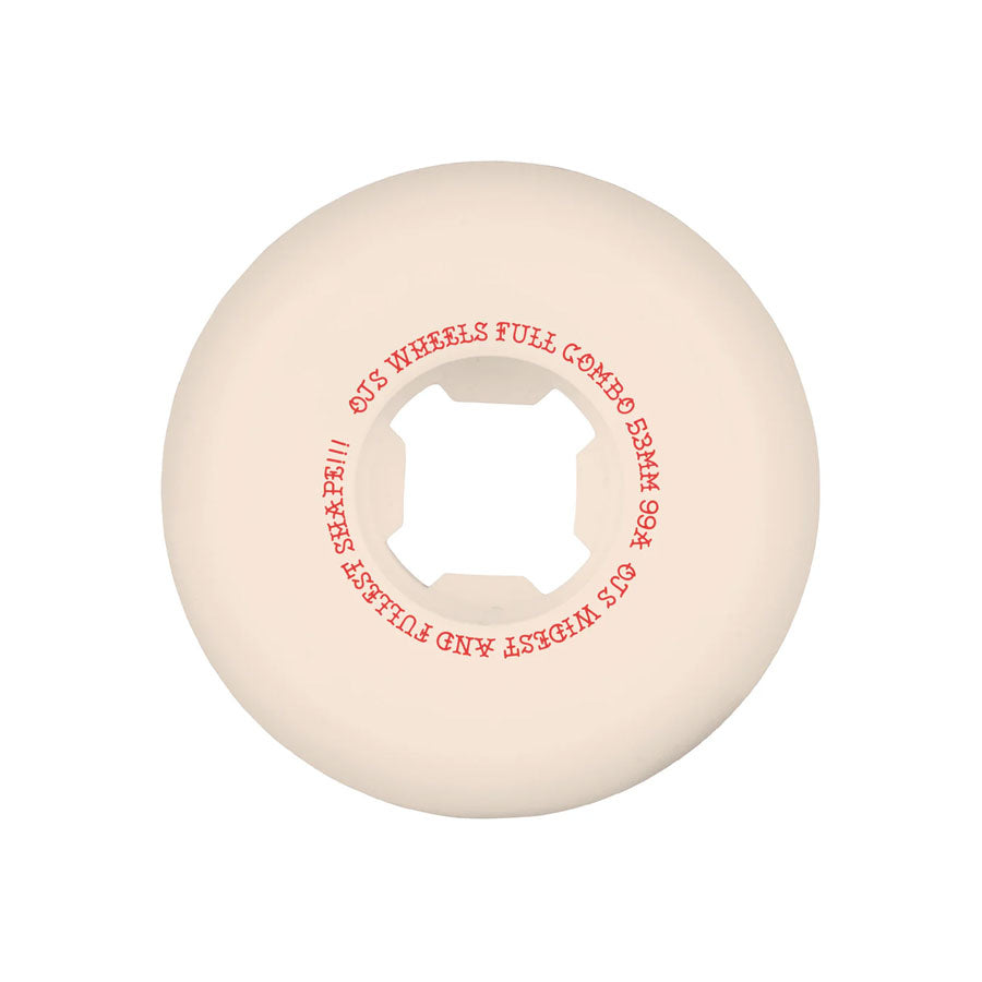 Ojs Wheels  Team Elite White Full Combo 99A 53mm