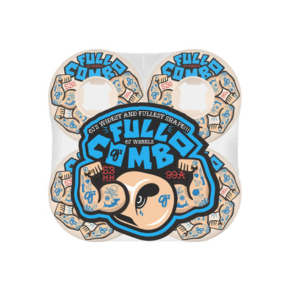 Ojs Wheels  Team Elite White Full Combo 99A 53mm