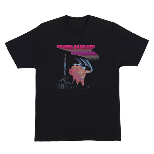 Ojs x Black Sabbath Paranoid Motion Trails T-Shirt Black