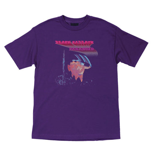 Ojs x Black Sabbath Paranoid Motion Trails T-Shirt Purple