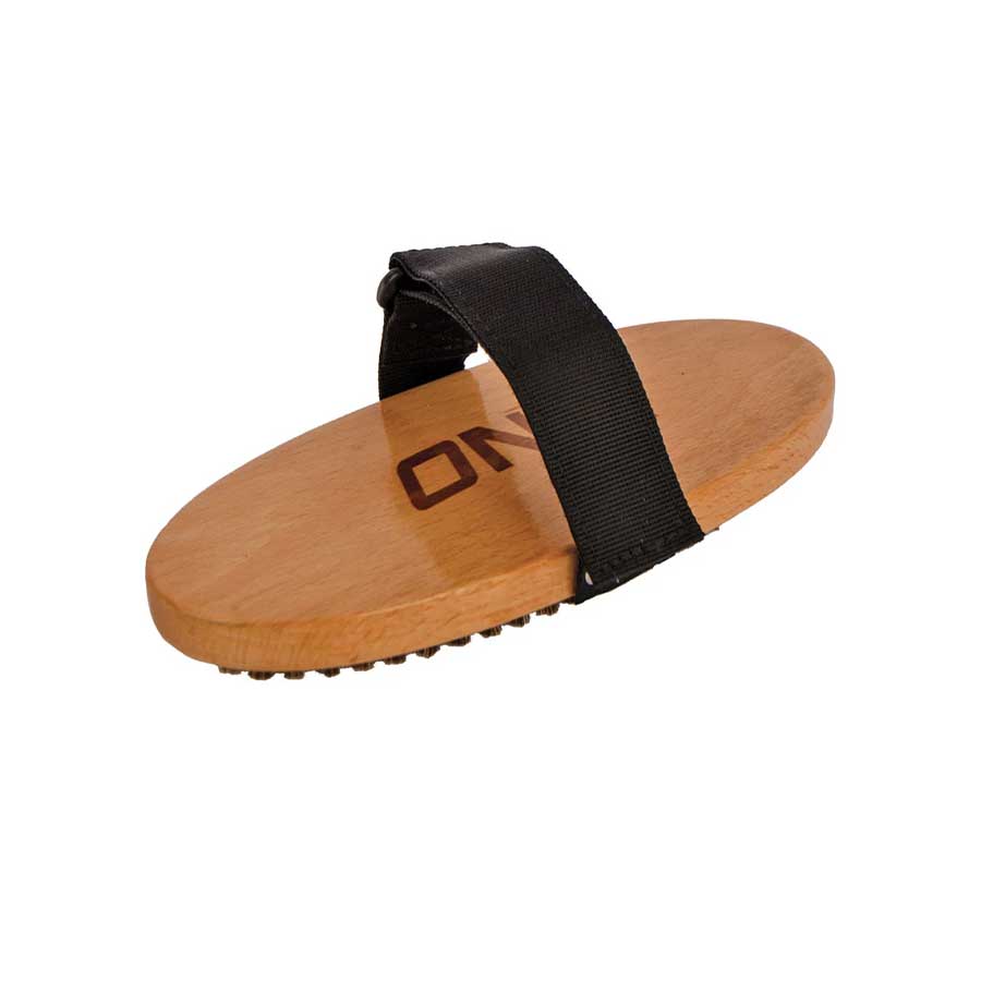 One Mfg Oval Horsehair Brush Softer Wax 8"x3.5"