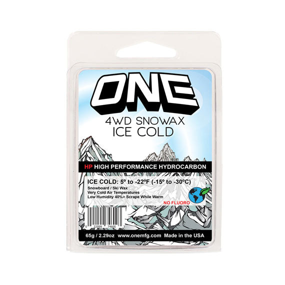 One Mfg Wax 4WD Ice Mini -15 to -30C 65g