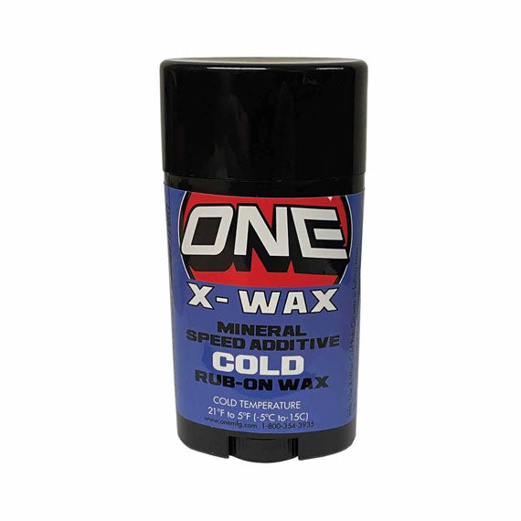 One Mfg One Mfg X-Wax Twist-Up Cold -6 to -15C 50g – The Source Snowboard & Skate