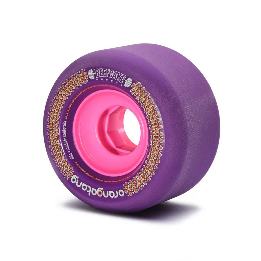 Orangatang Wheels Beefcake Purple 83a 73mm