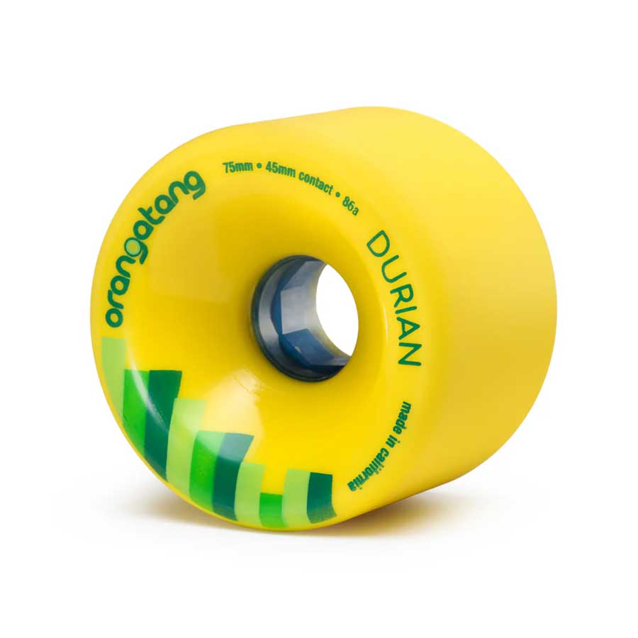 Orangatang Wheels Durian Yellow 86a 75mm