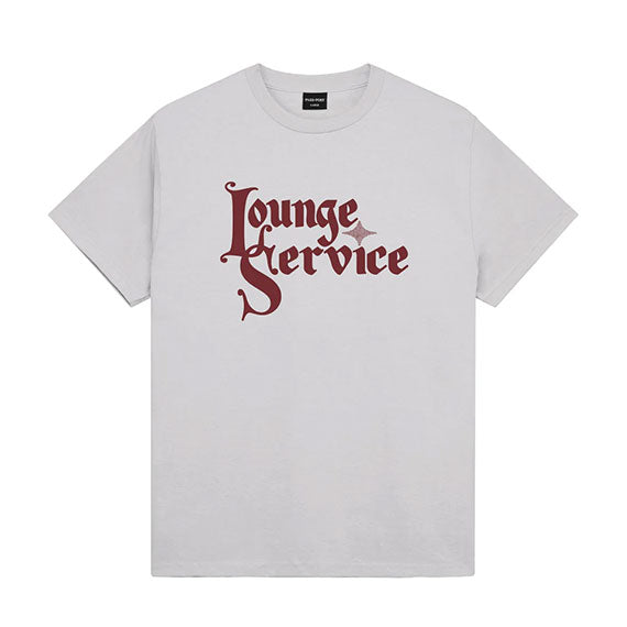 Pass~Port Lounge Service T-Shirt Oyster Grey