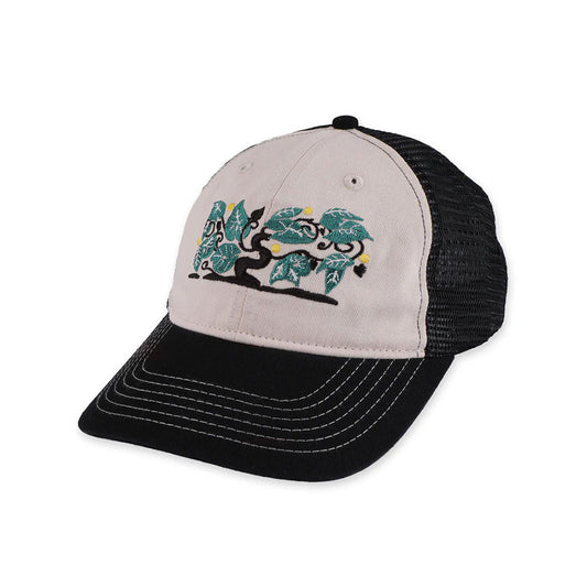 Pass~Port Orchard Leagues Trucker Hat Black/Off White