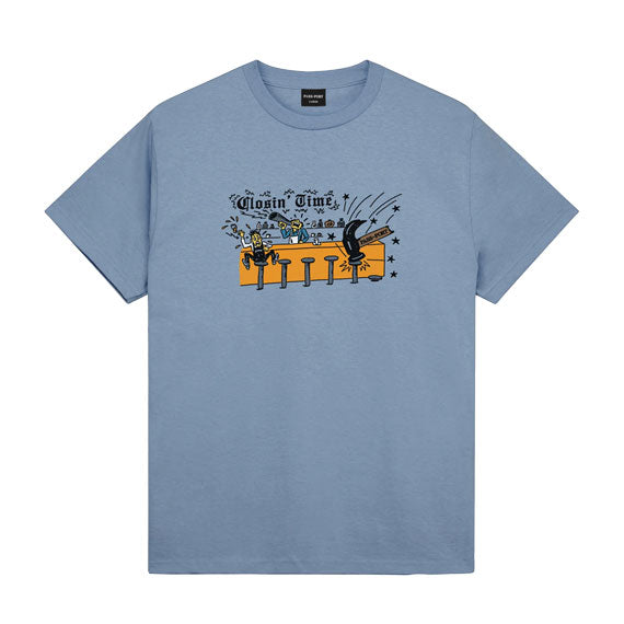 Passport Closin' Time T-Shirt Washed Out Blue