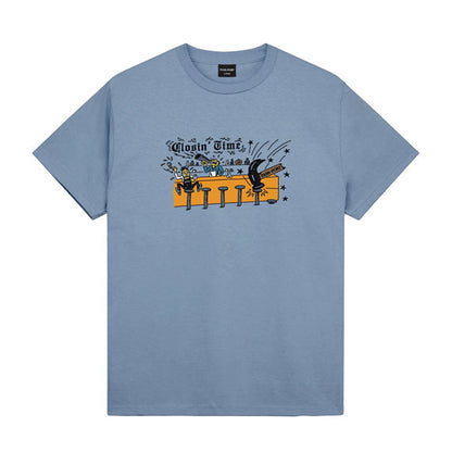 Passport Closin' Time T-Shirt Washed Out Blue