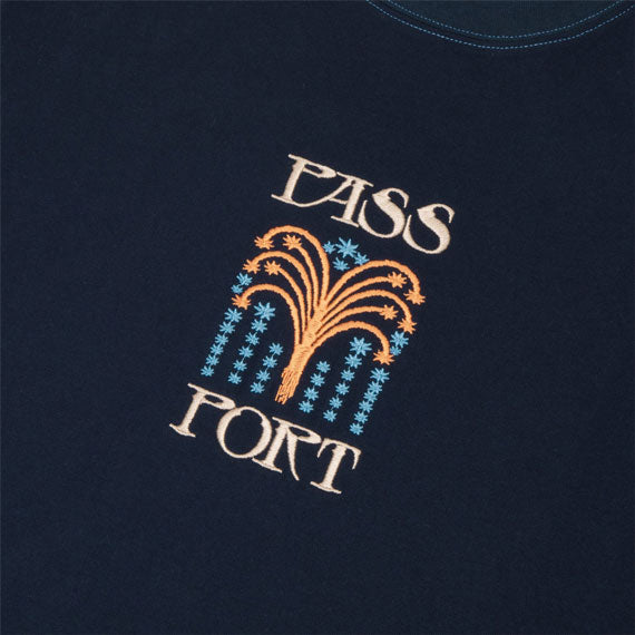 Passport Roman Candle T-Shirt Navy