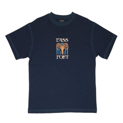 Passport Roman Candle T-Shirt Navy