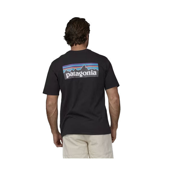Patagonia Men's P-6 Logo Responsibili-Tee Black 2024