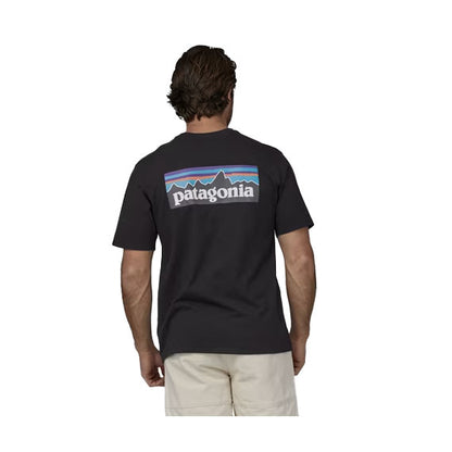 Patagonia Men's P-6 Logo Responsibili-Tee Black 2024