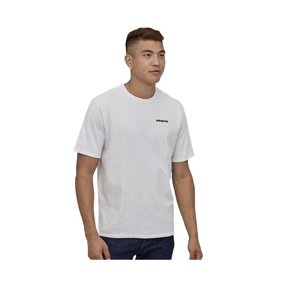 Patagonia Men's P-6 Logo Responsibili-Tee White 2024