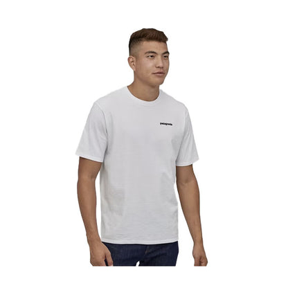 Patagonia Men's P-6 Logo Responsibili-Tee White 2024