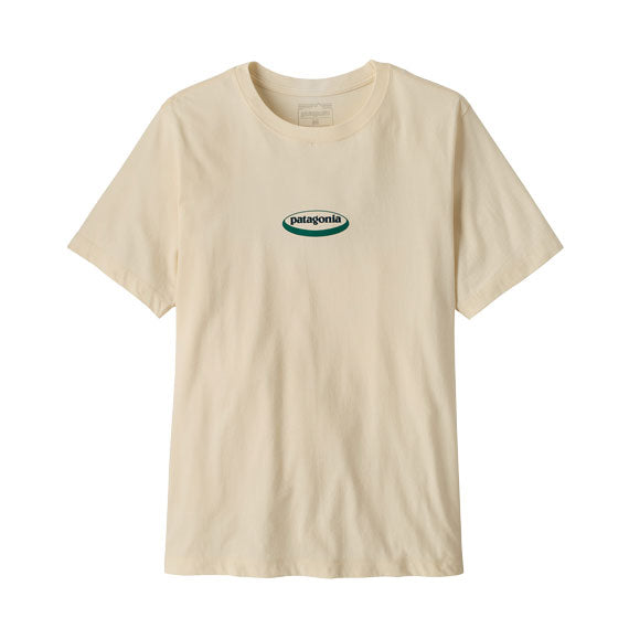 Patagonia 95 Oval Logo T-Shirt Undyed Natural