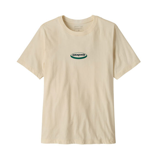 Patagonia 95 Oval Logo T-Shirt Undyed Natural
