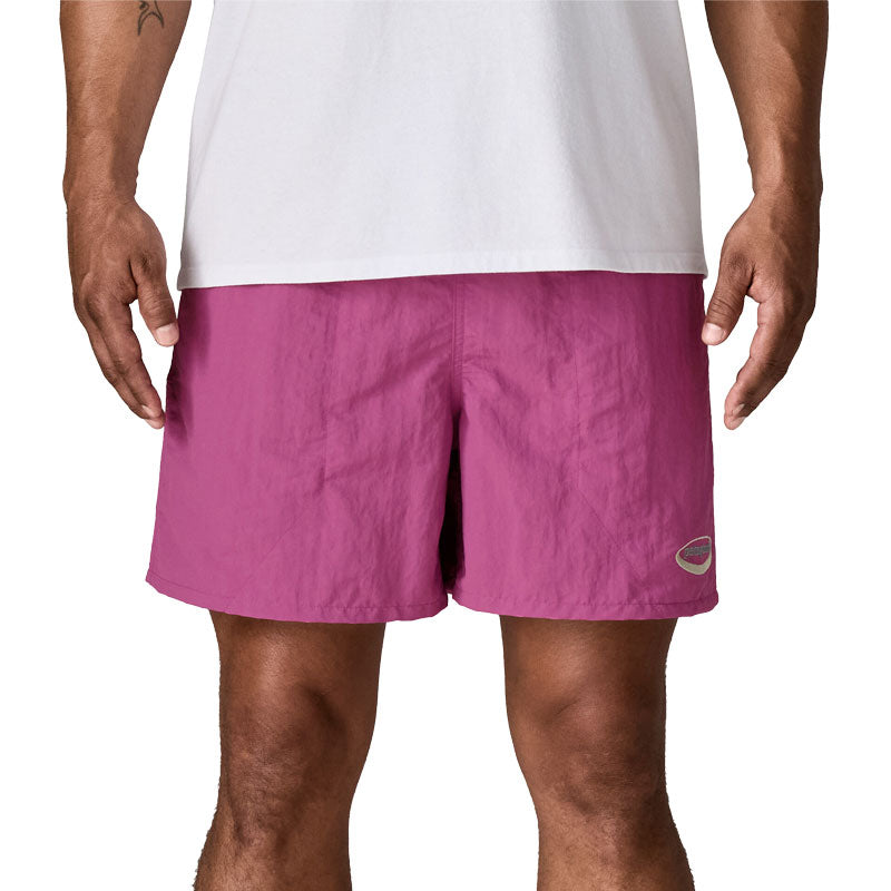 Patagonia Baggies Shorts 5 in. '95 Oval Logo Faded Magenta