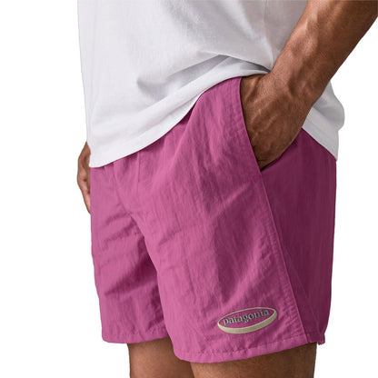 Patagonia Baggies Shorts 5 in. '95 Oval Logo Faded Magenta