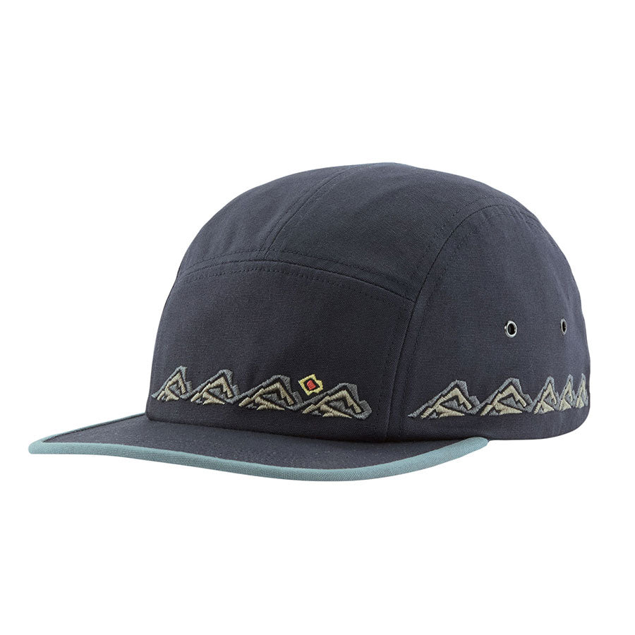Patagonia Graphic Maclure Hat Trailcheck Smolder Blue