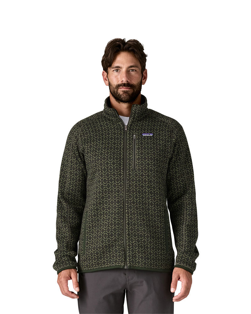 Patagonia Men's Better Sweater Jacket Scales/Old Growth Green 2026