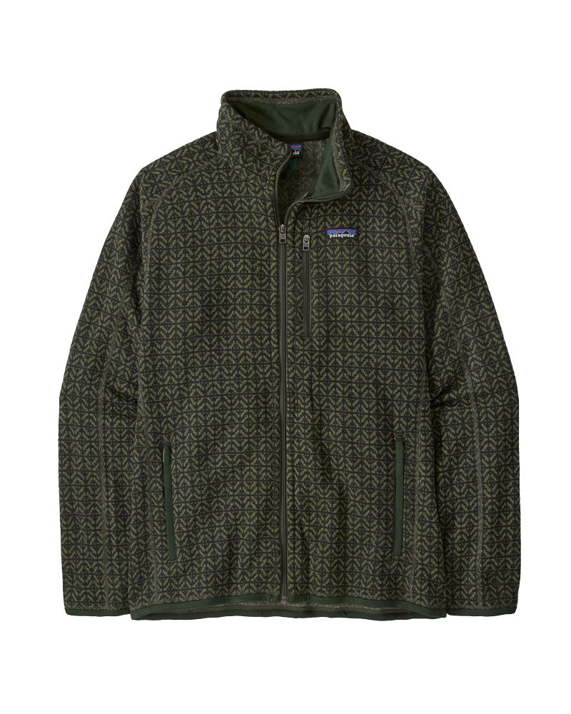 Patagonia Men's Better Sweater Jacket Scales/Old Growth Green 2026