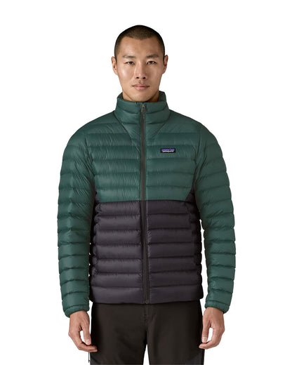 Patagonia Men's Down Sweater Cascade Green w/Black 2026