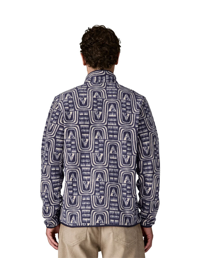 Patagonia Men's LW Synch Snap-T Pullover Flow/Sunken Blue 2026