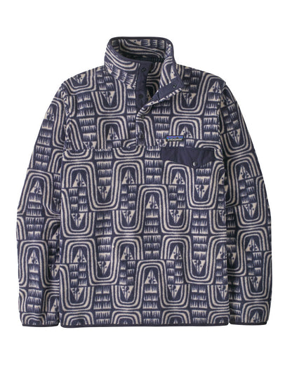 Patagonia Men's LW Synch Snap-T Pullover Flow/Sunken Blue 2026