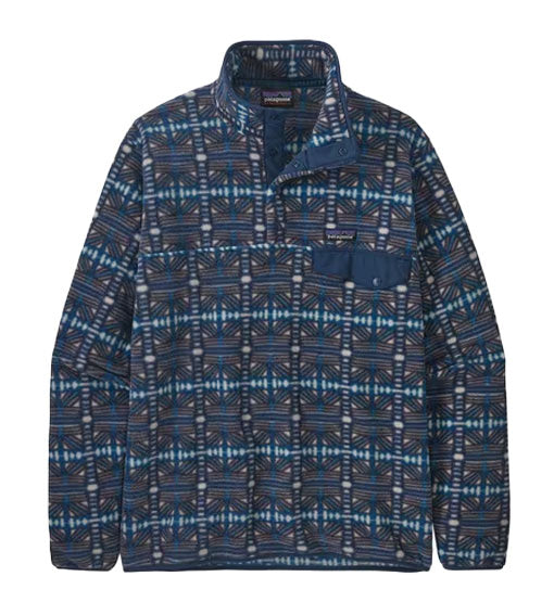 Patagonia Men's LW Synchilla Snap-T Pullover Snow Beam Dark 2024