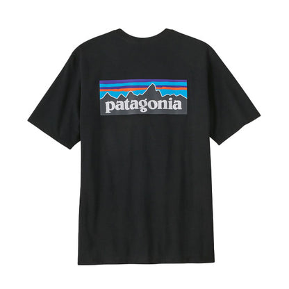 Patagonia Men's P-6 Logo Responsibili-Tee Black 2024