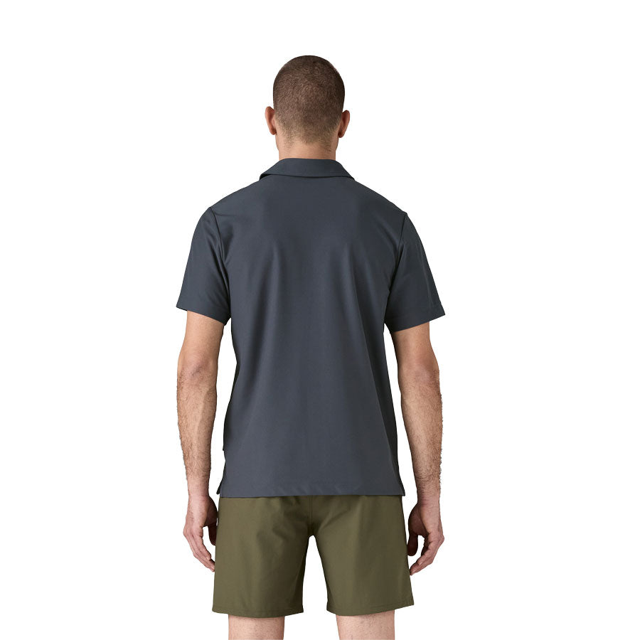 Patagonia Transit Traveler Polo Smolder Blue