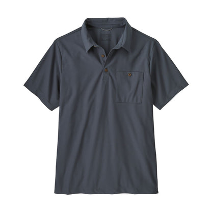 Patagonia Transit Traveler Polo Smolder Blue
