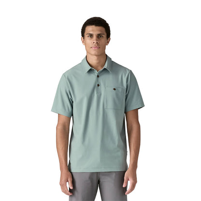 Patagonia Transit Traveler Polo Thermal Blue