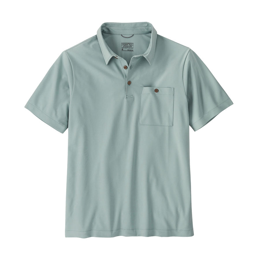 Patagonia Transit Traveler Polo Thermal Blue