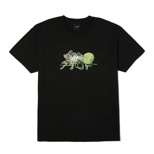HUF Paws T-Shirt Black