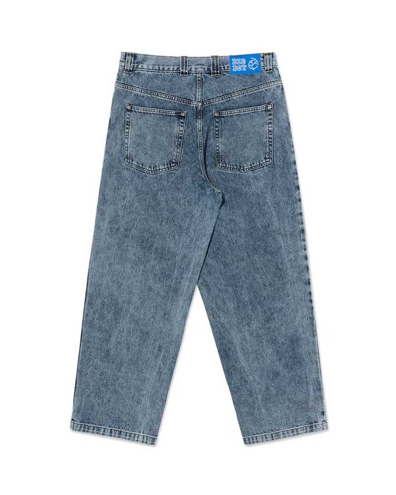 Polar Big Boy Pants Heavy Washed Blue