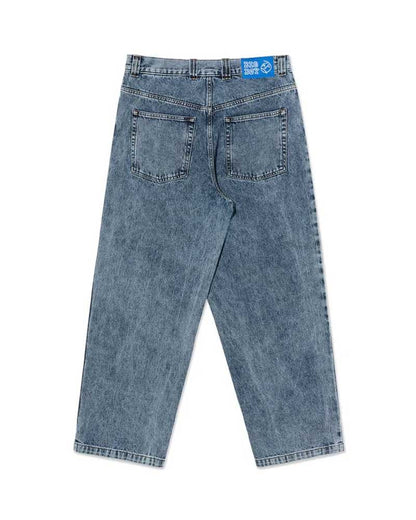 Polar Big Boy Pants Heavy Washed Blue