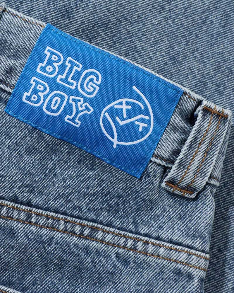 Polar Big Boy Pants Heavy Washed Blue