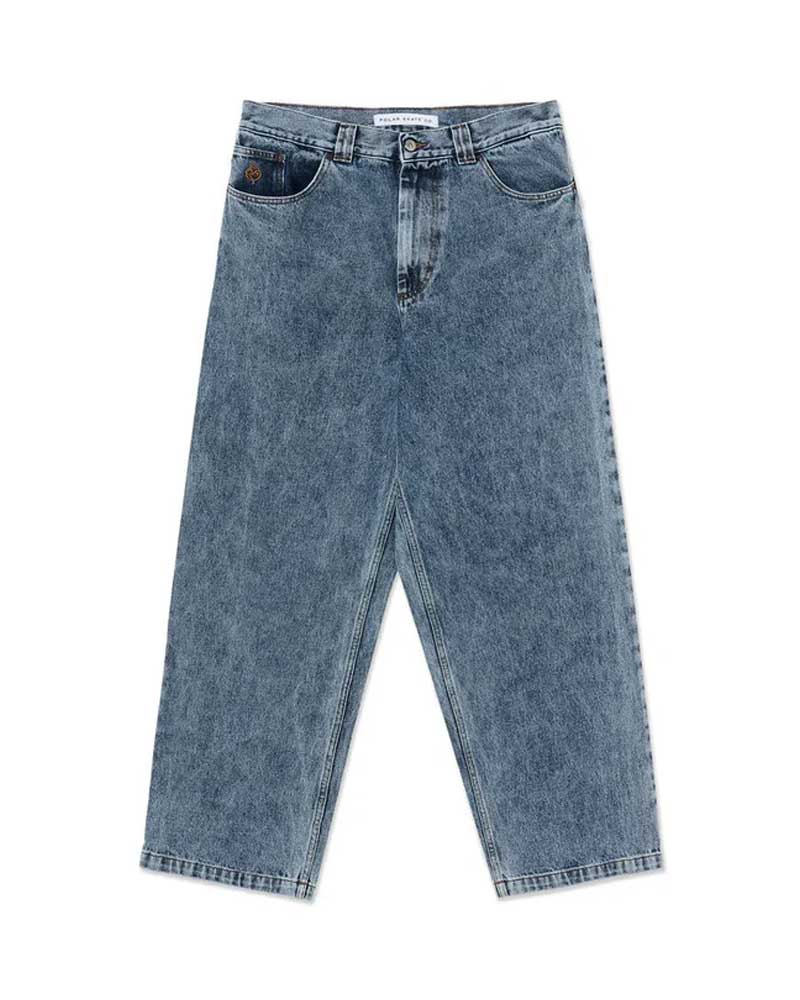 Polar Big Boy Pants Heavy Washed Blue