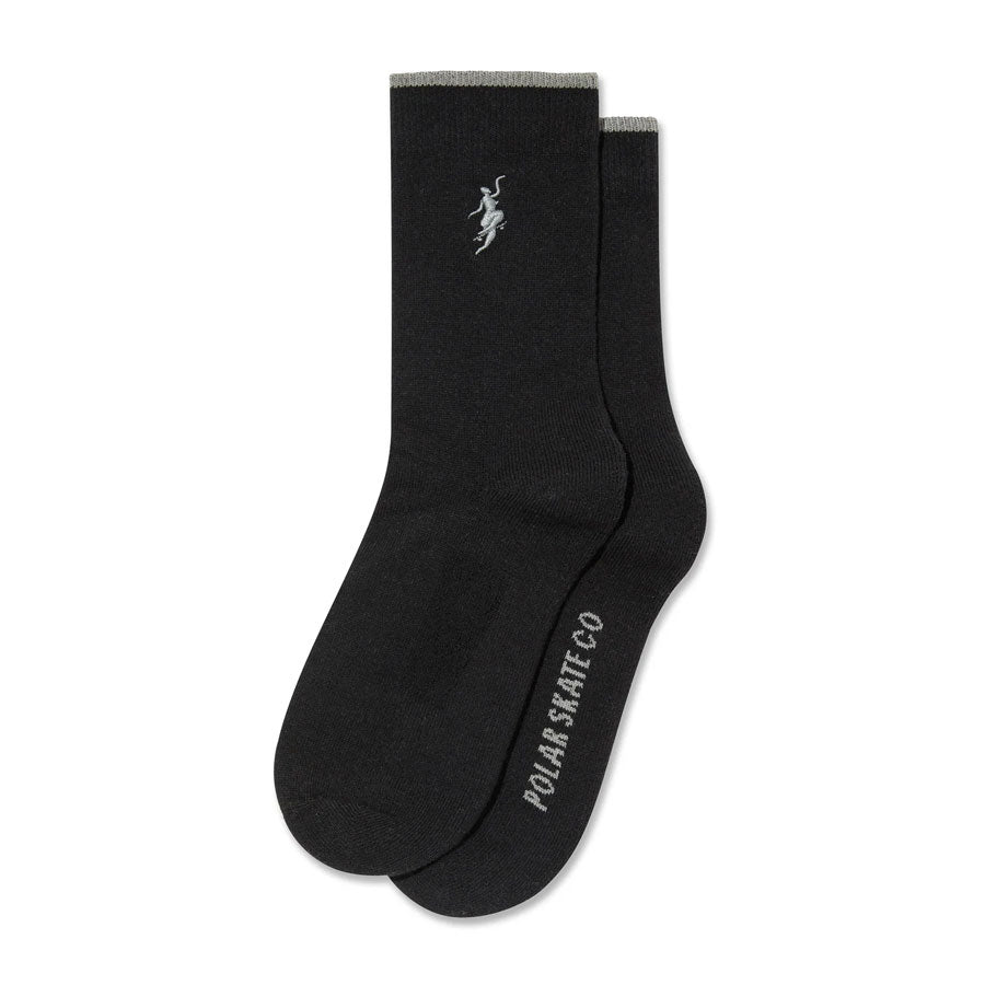 Polar Business Socks Side Stripe Black