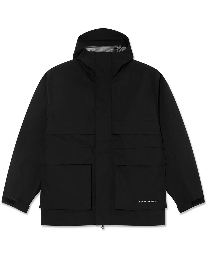 Polar Cargo Shell Jacket Black