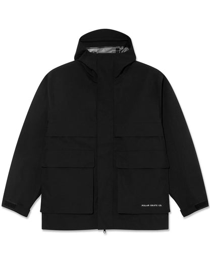 Polar Cargo Shell Jacket Black