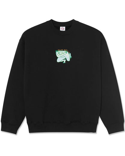 Polar Dave Crewneck Shy Bow Black