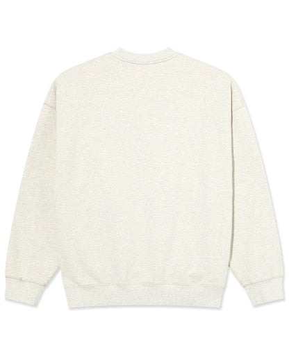 Polar Frankie Crewneck Ivory Grey Melange