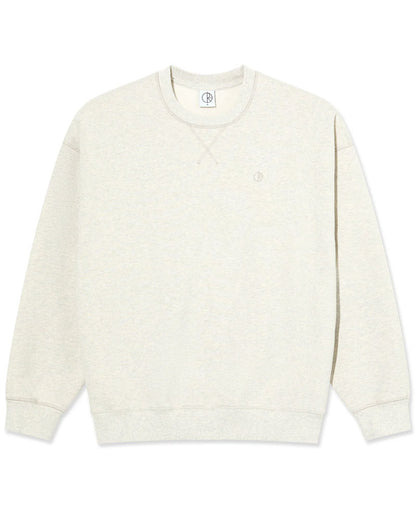 Polar Frankie Crewneck Ivory Grey Melange