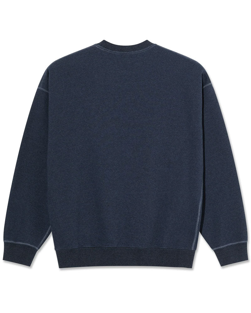 Polar Frankie Crewneck Navy Melange