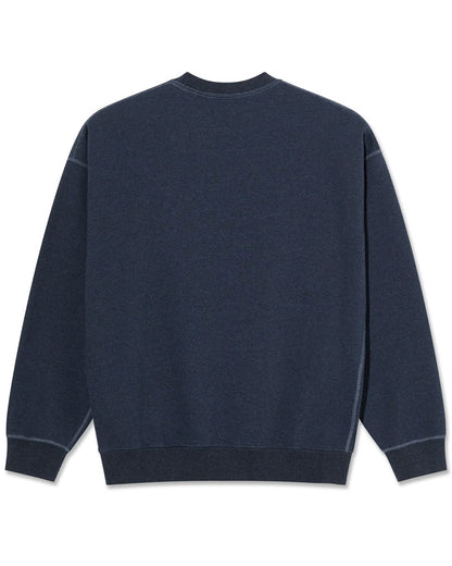 Polar Frankie Crewneck Navy Melange